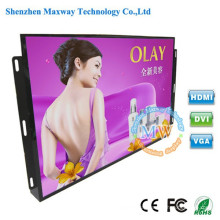 24 inch open frame high brightness LCD monitor HDMI with menu buttons